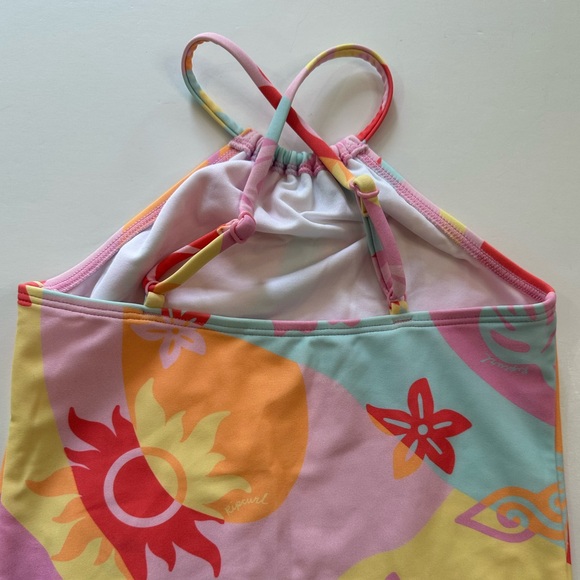 RIP Curl Island Day Halter One Piece Swimsuit NWT Toddler Girl Size 3-4T - Picture 4 of 9